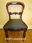 Victorian Balloon-Back Chair